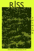 Cover: RISS - Zeitschrift f&uuml;r Psychoanalyse - TEXTEM VERLAG