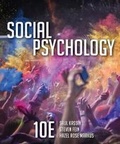 Cover: Social Psychology - Wadsworth Publishing Co Inc