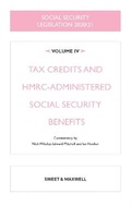 Cover: Social Security Legislation 2020/21 Volume IV - Sweet & Maxwell