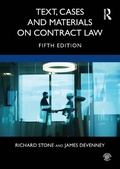 Bild: Text, Cases and Materials on Contract Law - Routledge