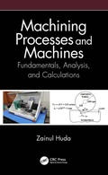 Cover: Machining Processes and Machines - CRC Press