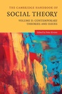 Cover: The Cambridge Handbook of Social Theory - Cambridge University Press