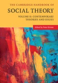 Cover: The Cambridge Handbook of Social Theory - Cambridge University Press