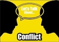 Cover: Let's Talk About Conflict Discussion Cards: 50 cards to enhance mental health and well-being - Loggerhead Publishing Ltd
