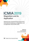 Cover: Magnetism and its Application - Trans Tech Publications Ltd