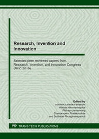 Enlarge image Cover: Research, Invention and Innovation - Trans Tech Publications Ltd