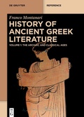 Cover: History of Ancient Greek Literature - De Gruyter
