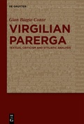 Cover: Virgilian Parerga - De Gruyter