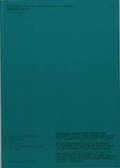 Cover: Virtuous situations from the industrial past and some ideas for the 'climatic metropolis' to come - APE