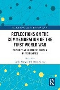 Enlarge image Cover: Reflections on the Commemoration of the First World War - Routledge