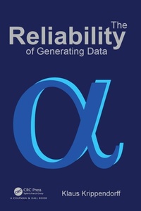 Enlarge image Cover: The Reliability of Generating Data - Chapman & Hall/CRC