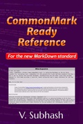 Cover: CommonMark Ready Reference - V. Subhash