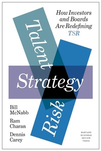 Enlarge image Cover: Talent, Strategy, Risk - Harvard Business Review Press