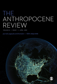 Abbildung von: The Anthropocene Review - Sage Publishing