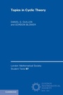 Cover: Topics in Cyclic Theory - Cambridge University Press