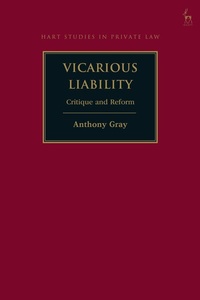 Enlarge image Cover: Vicarious Liability - Hart Publishing