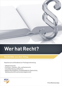 Enlarge image Cover: Wer hat Recht? - KLV - eine Marke der Westermann Schweiz AG