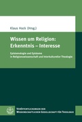 Cover: Wissen um Religion: Erkenntnis - Interesse - Evangelische Verlagsanstalt