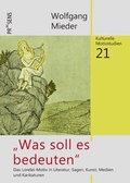 Cover: "Was soll es bedeuten" - Praesens Verlag