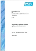 Cover: Effizienz-NTU-Methode f&uuml;r einen zyklischen Sorptionsprozess - Deutscher K&auml;lte- u. Klimatechn. Ver.