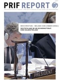 Cover: Deutschland im UN-Sicherheitsrat 2019-2020 - Eine Halbzeitbilanz - PRIF - Leibniz-Institut f&uuml;r Friedens- und Konfliktforschung