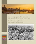 Cover: Der Untergang des alten Dresden in der Bombennacht vom 13./14. Februar 1945 - Sonnenblumen-Verlag Dresden