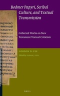 Cover: Bodmer Papyri, Scribal Culture, and Textual Transmission - Brill