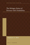 Cover: The Refugee Status of Persons with Disabilities - Martinus Nijhoff