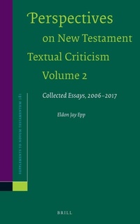 Enlarge image Cover: Perspectives on New Testament Textual Criticism, Volume 2 - Brill