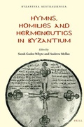 Cover: Hymns, Homilies and Hermeneutics in Byzantium - Brill