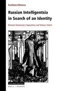 Cover: Russian Intelligentsia in Search of an Identity - Brill