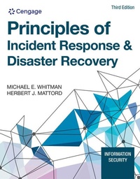 Enlarge image Cover: Principles of Incident Response & Disaster Recovery - Course Technology Inc