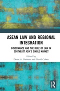 Cover: ASEAN Law and Regional Integration - Routledge