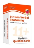 Cover: 11+ GL Revision Question Cards: Non-Verbal Reasoning - Ages 9-10 - Coordination Group Publications Ltd (CGP)
