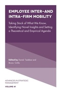 Cover: Employee Inter- and Intra-Firm Mobility - Emerald Publishing Limited
