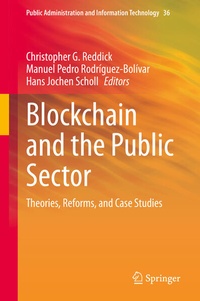 Enlarge image Cover: Blockchain and the Public Sector - Springer