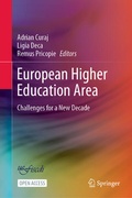 Cover: European Higher Education Area: Challenges for a New Decade - Springer