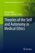Cover: Theories of the Self and Autonomy in Medical Ethics - Springer