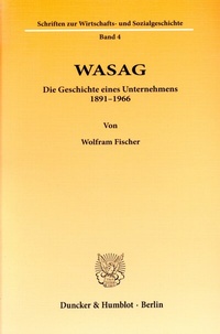 Abbildung von: WASAG. - Duncker & Humblot