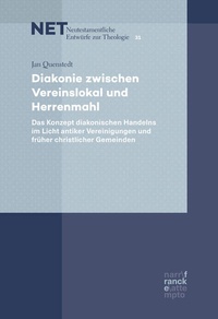 Abbildung von: Diakonie zwischen Vereinslokal und Herrenmahl - Narr Francke Attempto