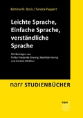 Cover: Leichte Sprache, Einfache Sprache, verst&auml;ndliche Sprache - Narr Francke Attempto Verlag