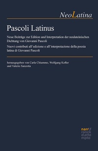 Enlarge image Cover: Pascoli Latinus - Narr Francke Attempto
