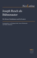 Cover: Joseph Resch als B&uuml;hnenautor - Narr Francke Attempto Verlag