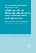Cover: Affektiv-emotionale Dimensionen beim Lehren und Lernen von Fremd- und Zweitsprachen - Narr Francke Attempto Verlag