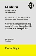 Cover: GI Edition Proceedings Band 303 "Wissensmanagement in digitalen Arbeitswelten: Aktuelle Ans&auml;tze und Perspektiven" - K&ouml;llen
