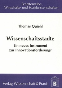 Abbildung von: Wissenschaftsstädte. - Verlag Wissenschaft & Praxis