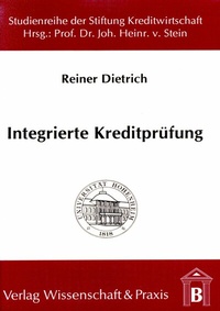 Abbildung von: Integrierte Kreditprüfung. - Verlag Wissenschaft & Praxis