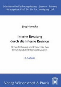 Abbildung von: Interne Beratung durch die Interne Revision. - Verlag Wissenschaft & Praxis