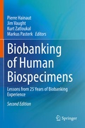 Cover: Biobanking of Human Biospecimens - Springer