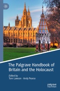 Cover: The Palgrave Handbook of Britain and the Holocaust - Palgrave Macmillan